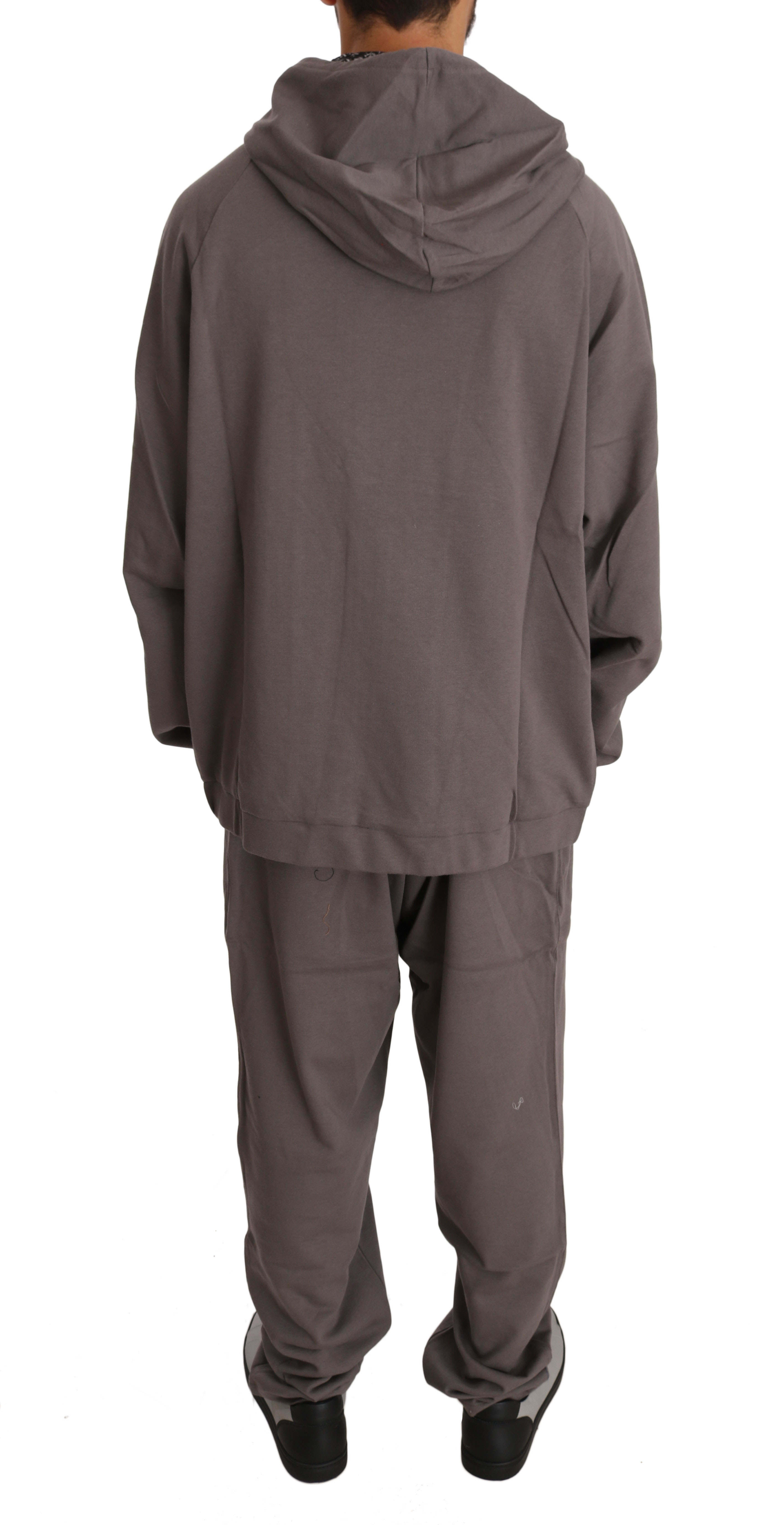 brown sweatsuit